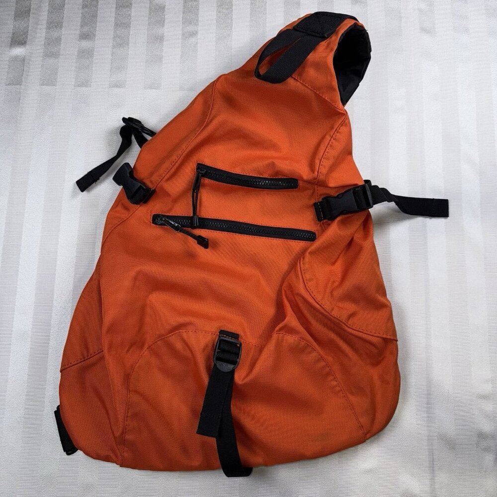 VTG GAP Sling Bag Backpack ORANGE Crossbody Shoulder Tactical Gorpcore Y2K EUC